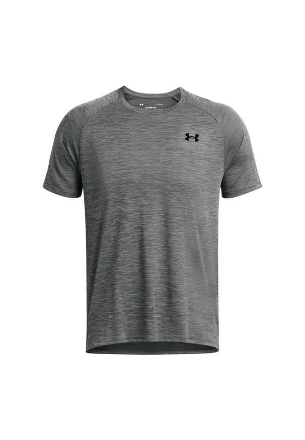 Koszulka Under Armour Tech Textured. Kolor: szary, czarny, wielokolorowy. Sport: fitness