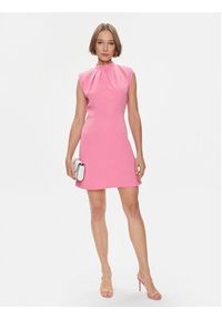 Hugo Sukienka koktajlowa Kesana-1 50504460 Różowy Regular Fit. Kolor: różowy. Materiał: syntetyk. Styl: wizytowy #5