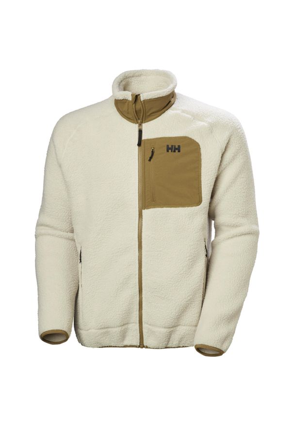 Kurtka z dresu Helly Hansen Panorama Pile Block. Kolor: szary. Materiał: dresówka