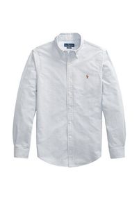 Polo Ralph Lauren Koszula Core Replen 710549084 Niebieski Slim Fit. Typ kołnierza: polo. Kolor: niebieski. Materiał: bawełna #3