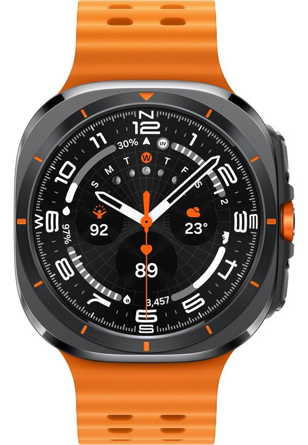SAMSUNG - Smartwatch Samsung Galaxy Watch Ultra LTE 47mm (2025) Pomarańczowy (SM-L705FZA2DBT). Rodzaj zegarka: smartwatch. Kolor: pomarańczowy