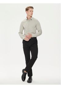 Calvin Klein Koszula K10K108229 Szary Slim Fit. Kolor: szary. Materiał: bawełna #3