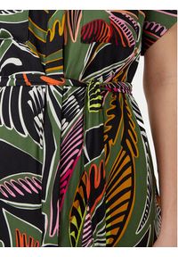 LOLA CASADEMUNT Sukienka koszulowa LS2516059 Zielony Relaxed Fit. Kolor: zielony. Materiał: syntetyk. Typ sukienki: koszulowe #3