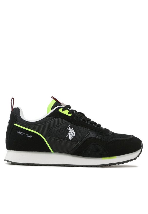 Sneakersy U.S. Polo Assn.. Kolor: czarny