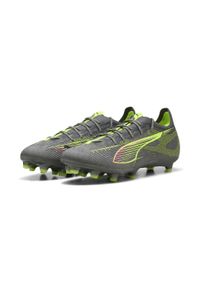 Puma - Buty piłkarskie ULTRA 5 PRO FG/AG PUMA. Kolor: żółty, wielokolorowy, różowy, niebieski. Sport: piłka nożna