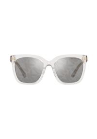 Michael Kors okulary przeciwsłoneczne damskie kolor biały. Kolor: biały