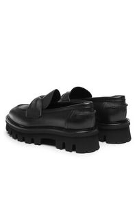 AGL Loafersy Natalia Moc D721069PTWALDI0000 Czarny. Kolor: czarny. Materiał: skóra #4