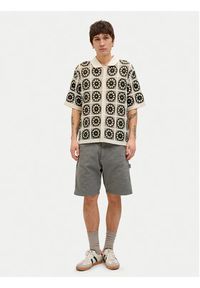 Jack & Jones - Jack&Jones Koszula Cartagena 12278724 Beżowy Loose Fit. Kolor: beżowy. Materiał: bawełna #3