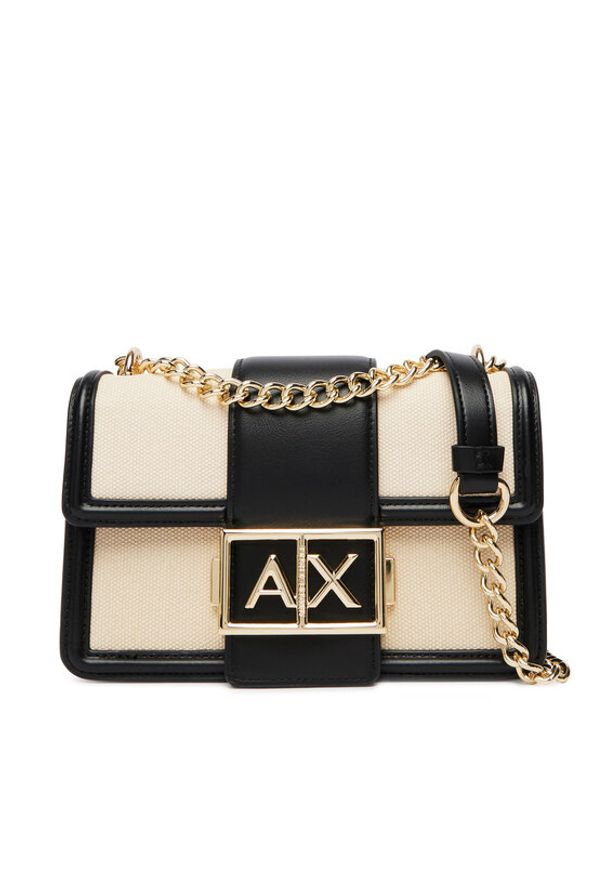 Armani Exchange Torebka XW000071 AF22570 MC479 Beżowy. Kolor: beżowy. Materiał: skórzane