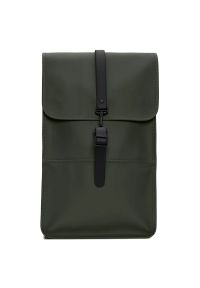 Plecak Rains Backpack W3 13000-03 - zielony. Kolor: zielony. Materiał: poliester, materiał. Styl: elegancki