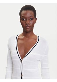 Marciano Guess Sweter 171623 Biały Classic Fit. Kolor: biały. Materiał: wiskoza