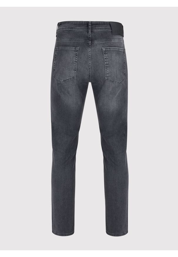 Pako Lorente - PAKO LORENTE – Szare jeansowe spodnie męskie. Okazja: na co dzień. Kolor: szary. Materiał: jeans. Długość: długie. Styl: casual