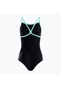 CLAP - Strój pływacki jednoczęściowy damski CLap Jednowarstwowy. Kolor: wielokolorowy, niebieski, czarny #2