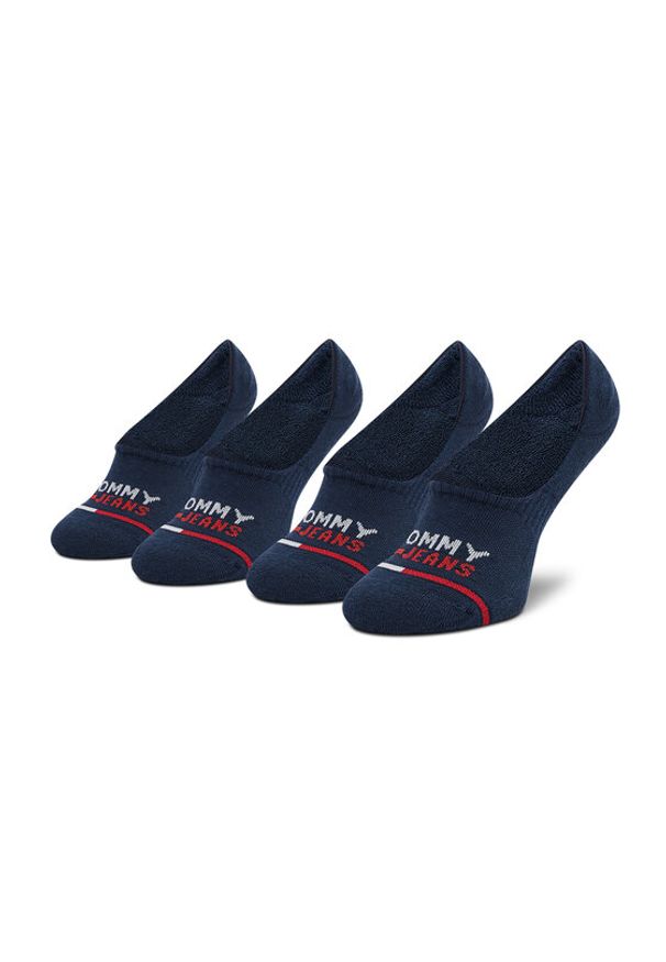 Tommy Jeans Stopki 701218959 Granatowy. Kolor: niebieski. Materiał: materiał
