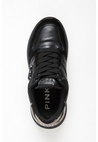 Pinko - Sneakersy damskie skórzane Gem 07 PINKO. Materiał: skóra #3