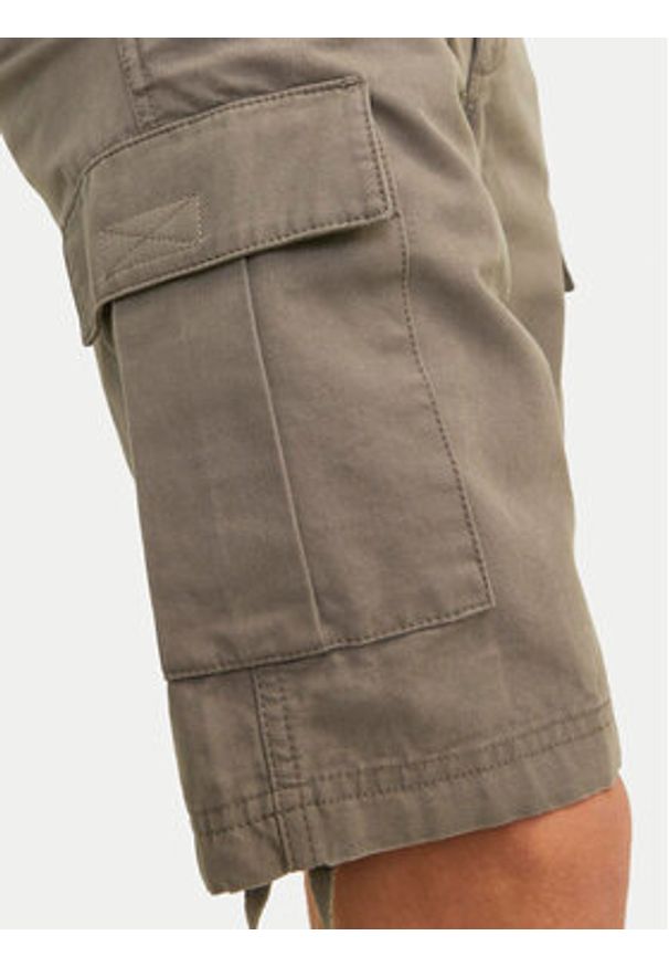Jack & Jones Szorty materiałowe Jpstcole 12248685 Brązowy Regular Fit. Kolor: brązowy. Materiał: bawełna
