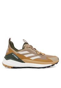Adidas - adidas Trekkingi Terrex Free Hiker 2.0 Low JQ9904 Brązowy. Kolor: brązowy. Materiał: materiał. Model: Adidas Terrex. Sport: turystyka piesza