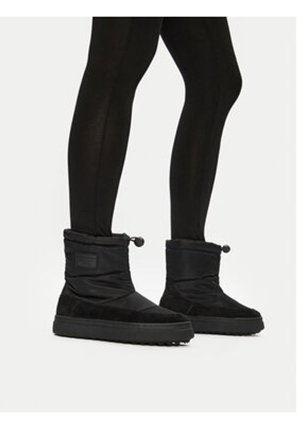 GANT - Gant Śniegowce Snowhill 29547784 Czarny. Kolor: czarny. Materiał: materiał