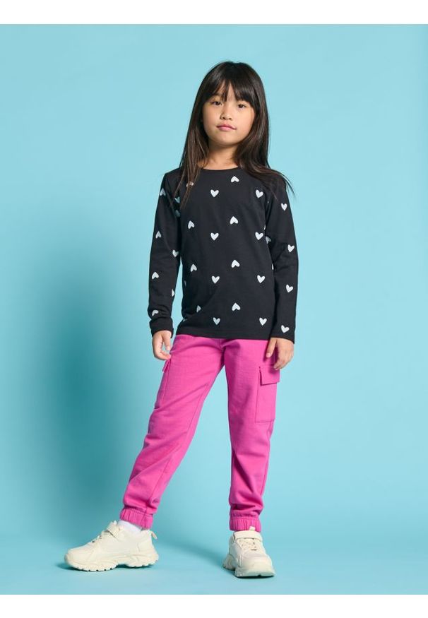 Sinsay - Koszulka z długimi rękawami - wielobarwny. Długość rękawa: długi rękaw. Długość: długie