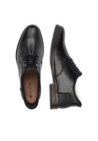 Rieker Półbuty 10353-00 Czarny. Kolor: czarny. Materiał: skóra #5