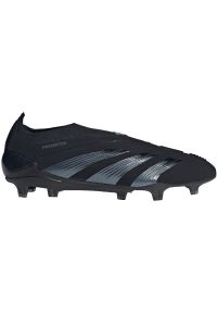 Adidas - Buty piłkarskie adidas Predator Elite Ll Fg M IE1807 czarne. Zapięcie: sznurówki. Kolor: czarny. Materiał: materiał, syntetyk. Szerokość cholewki: normalna. Sport: piłka nożna #10