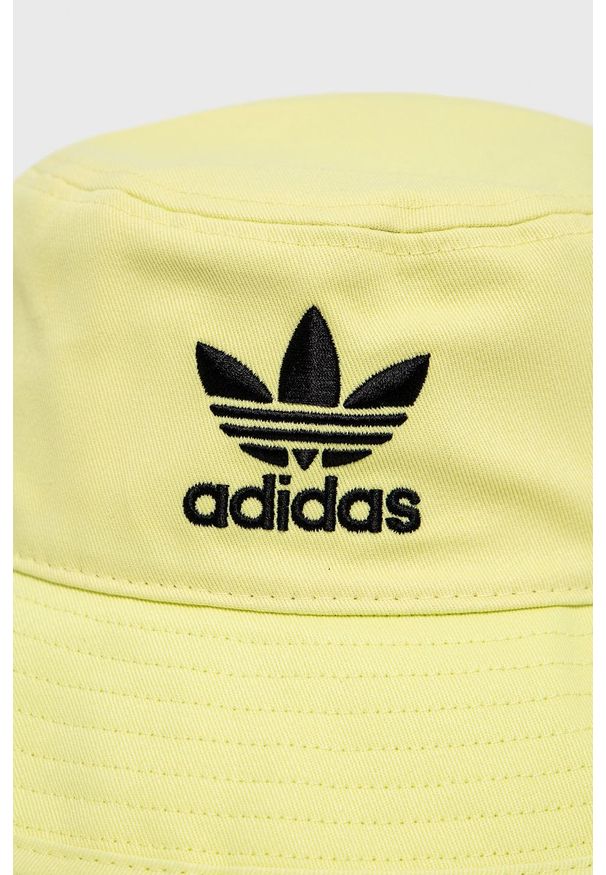 adidas Originals - Kapelusz. Kolor: żółty
