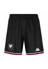 Kappa - Szorty SM Caen Kombat Ryder 2024/25. Kolor: czarny. Sport: piłka nożna #1