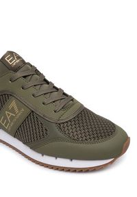 EA7 Emporio Armani Sneakersy 7X000334 AF18610 MZ918 Zielony. Kolor: zielony. Materiał: skóra #2