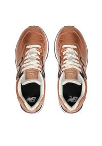 New Balance Sneakersy WL574PX2 Miedziany. Kolor: brązowy. Materiał: skóra. Model: New Balance 574 #8