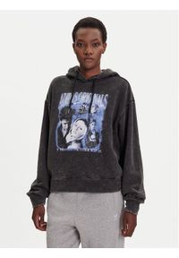Adidas - adidas Bluza 20th Century Fox Disney JW0155 Czarny Oversize. Kolor: czarny. Materiał: bawełna. Wzór: motyw z bajki