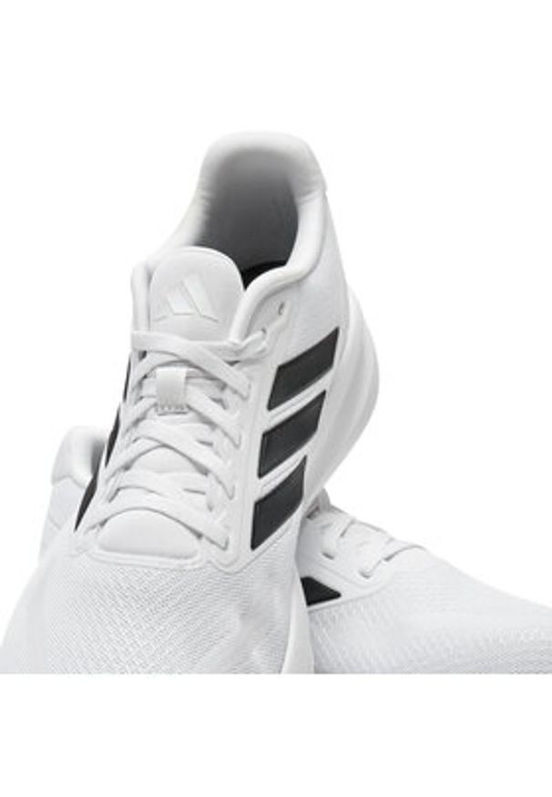 Adidas - adidas Sneakersy Runfalcon 5 JH9637 Biały. Kolor: biały. Materiał: mesh, materiał