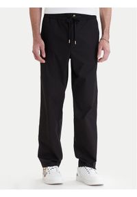 Versace Jeans Couture Spodnie materiałowe 80GAA100 N0132 Czarny Regular Fit. Kolor: czarny. Materiał: bawełna #1