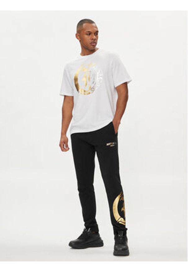 Just Cavalli T-Shirt 76OAHG05 Biały Regular Fit. Kolor: biały. Materiał: bawełna