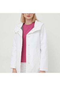 Geox - Kurtka GEOX W NAHALA Biały. Kolor: biały. Materiał: tkanina #1