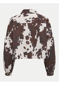 only - ONLY Koszula Canny 15358626 Brązowy Regular Fit. Kolor: brązowy. Materiał: bawełna #3