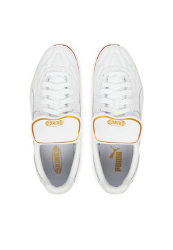 Puma Sneakersy King Indoor 401683 02 M Biały. Kolor: biały. Materiał: skóra