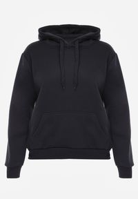 Renee - Granatowa Bluza z Kapturem Corbetes. Typ kołnierza: kaptur. Kolor: niebieski. Materiał: prążkowany, polar, tkanina, dresówka. Długość rękawa: długi rękaw. Długość: długie. Wzór: gładki, jednolity #5