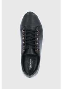 Vagabond Shoemakers buty skórzane ZOE PLATFORM kolor czarny. Nosek buta: okrągły. Zapięcie: sznurówki. Kolor: czarny. Materiał: skóra. Obcas: na platformie #3