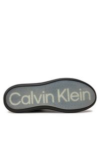 Calvin Klein Sneakersy HM0HM01557 Czarny. Kolor: czarny. Materiał: skóra