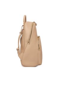 Patrizia Pepe Plecak 8B0325/L001-R874 Beżowy. Kolor: beżowy. Materiał: skóra #4