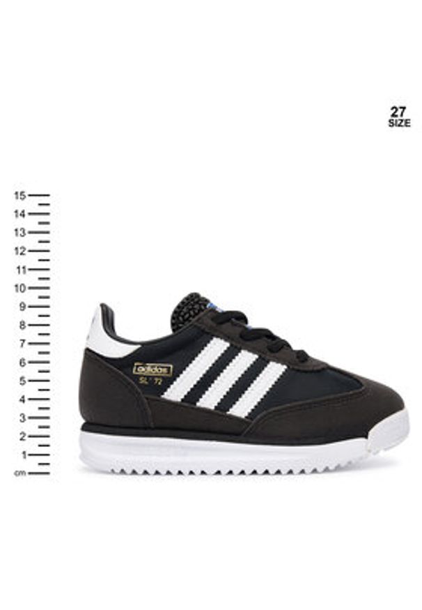Adidas - adidas Sneakersy Sl 72 Rs IH2978 Czarny. Kolor: czarny. Materiał: materiał