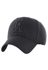 47 Brand - Czapka z daszkiem dla dorosłych MLB Los Angeles Dodgers Cap. Kolor: czarny. Materiał: wełna, akryl