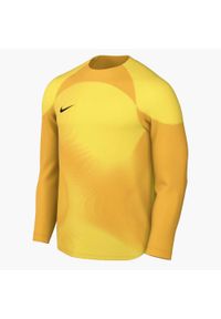 Koszulka sportowa męska Nike Gardien IV Goalkeeper. Kolor: żółty. Długość rękawa: długi rękaw. Długość: długie. Sport: piłka nożna