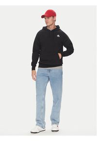 Kappa Bluza Authentic 321W7GW Czarny Regular Fit. Kolor: czarny. Materiał: bawełna