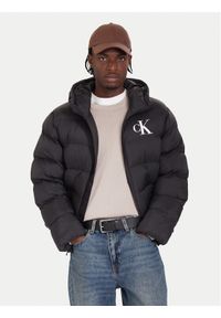 Calvin Klein Jeans Kurtka zimowa LV04RD528G Czarny Regular Fit. Kolor: czarny. Materiał: syntetyk. Sezon: zima