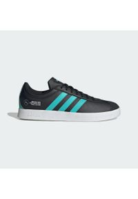 Adidas - Buty Mercedes - Amg Petronas Formula One Team Vl Court. Kolor: czarny, biały, niebieski, wielokolorowy