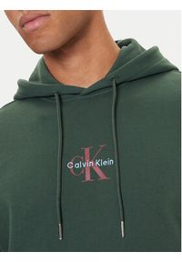 Calvin Klein Jeans Bluza LV04RD243G Zielony Regular Fit. Kolor: zielony. Materiał: bawełna #3