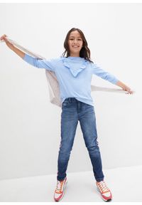 bonprix - Dżinsy termiczne na podszewce z dżerseju, średni stan. Kolor: niebieski #3