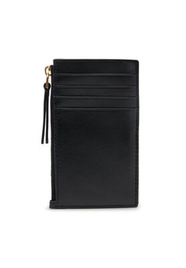 Tory Burch Duży Portfel Damski 158629 Czarny. Kolor: czarny. Materiał: skóra