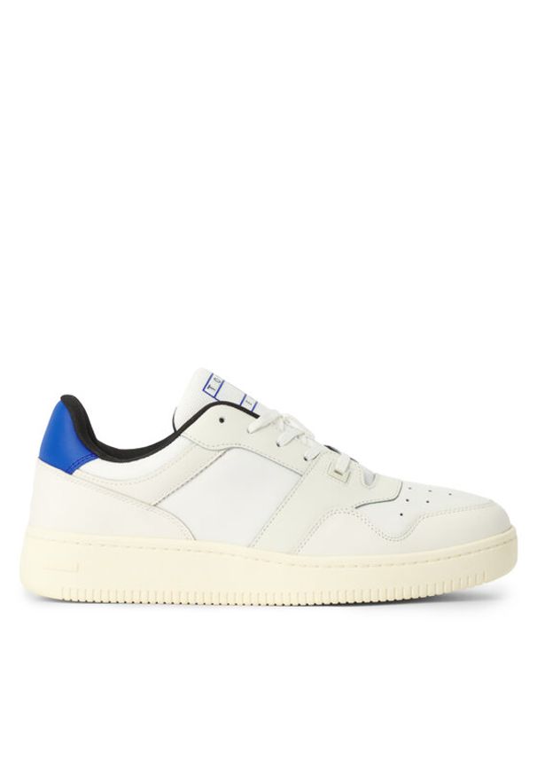 Tommy Jeans Sneakersy Tjm Basket Color EM0EM01255 Biały. Kolor: biały. Materiał: skóra